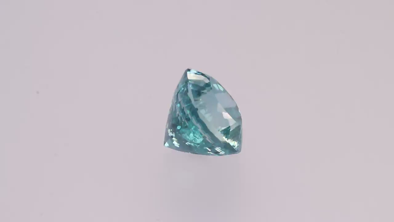 Blue Zircon 6.97 ct